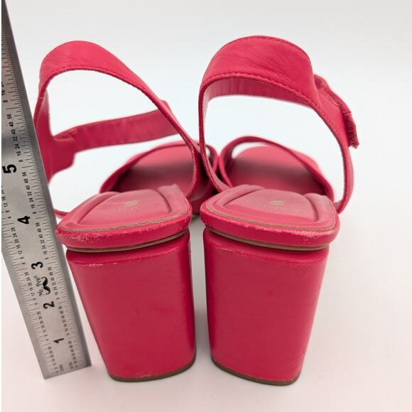 Sarto by Franco Sarto Flexa Natalie Dress Sandals Women's Pink Size US11M EU42 - Picture 4 of 15